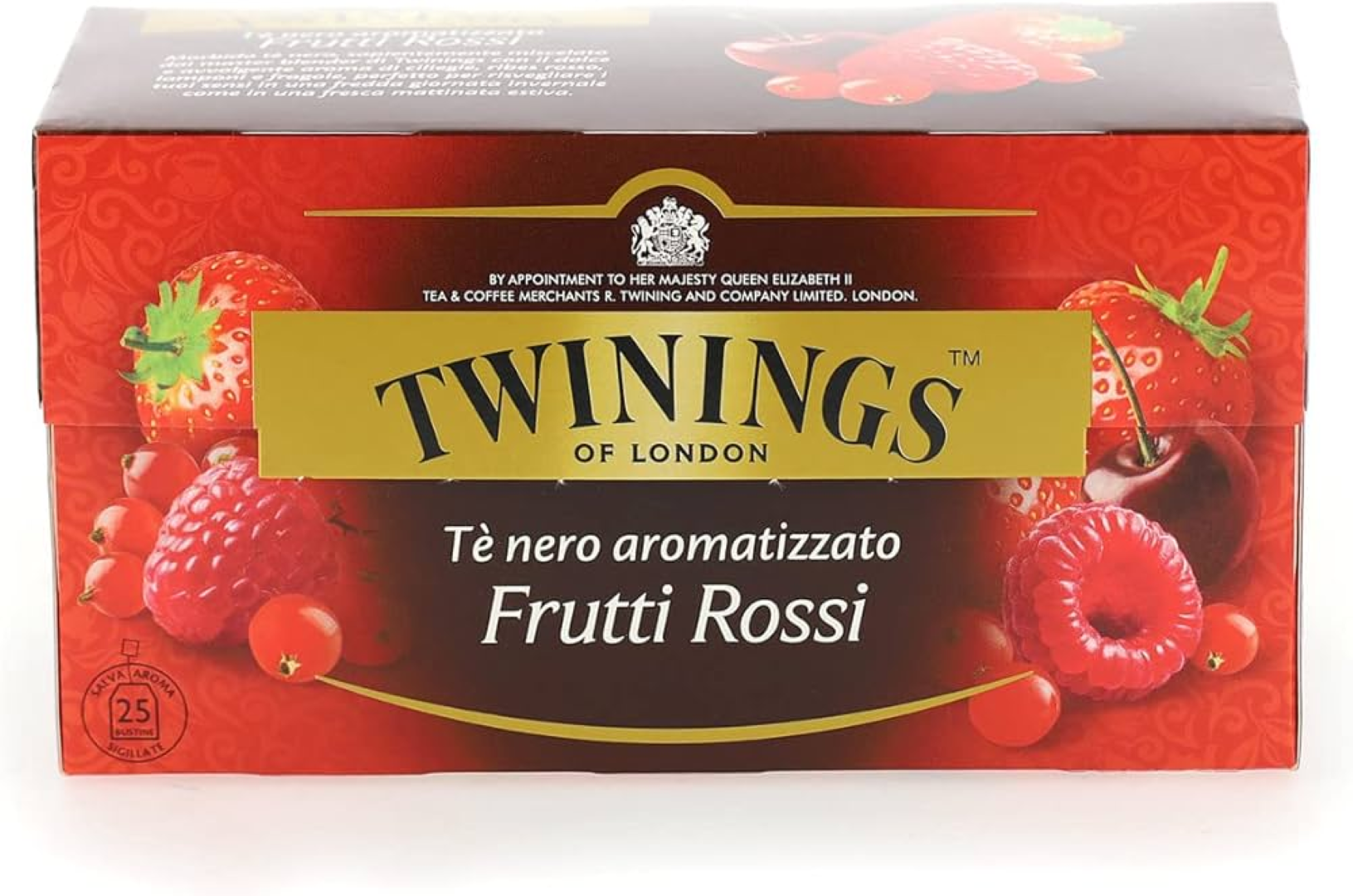TWININGS FOUR RED FRUITS TEA 25'S
